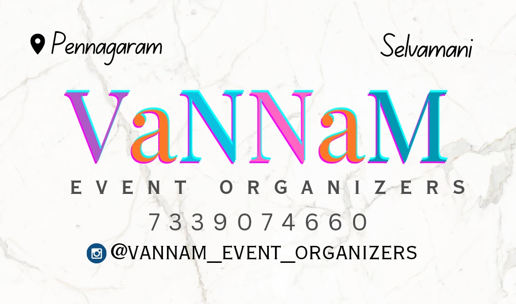 Vannam event organizers